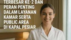 Housekeeping Department di Kapal Pesiar-Tim Terbesar ke-2