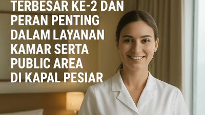 Housekeeping Department di Kapal Pesiar-Tim Terbesar ke-2