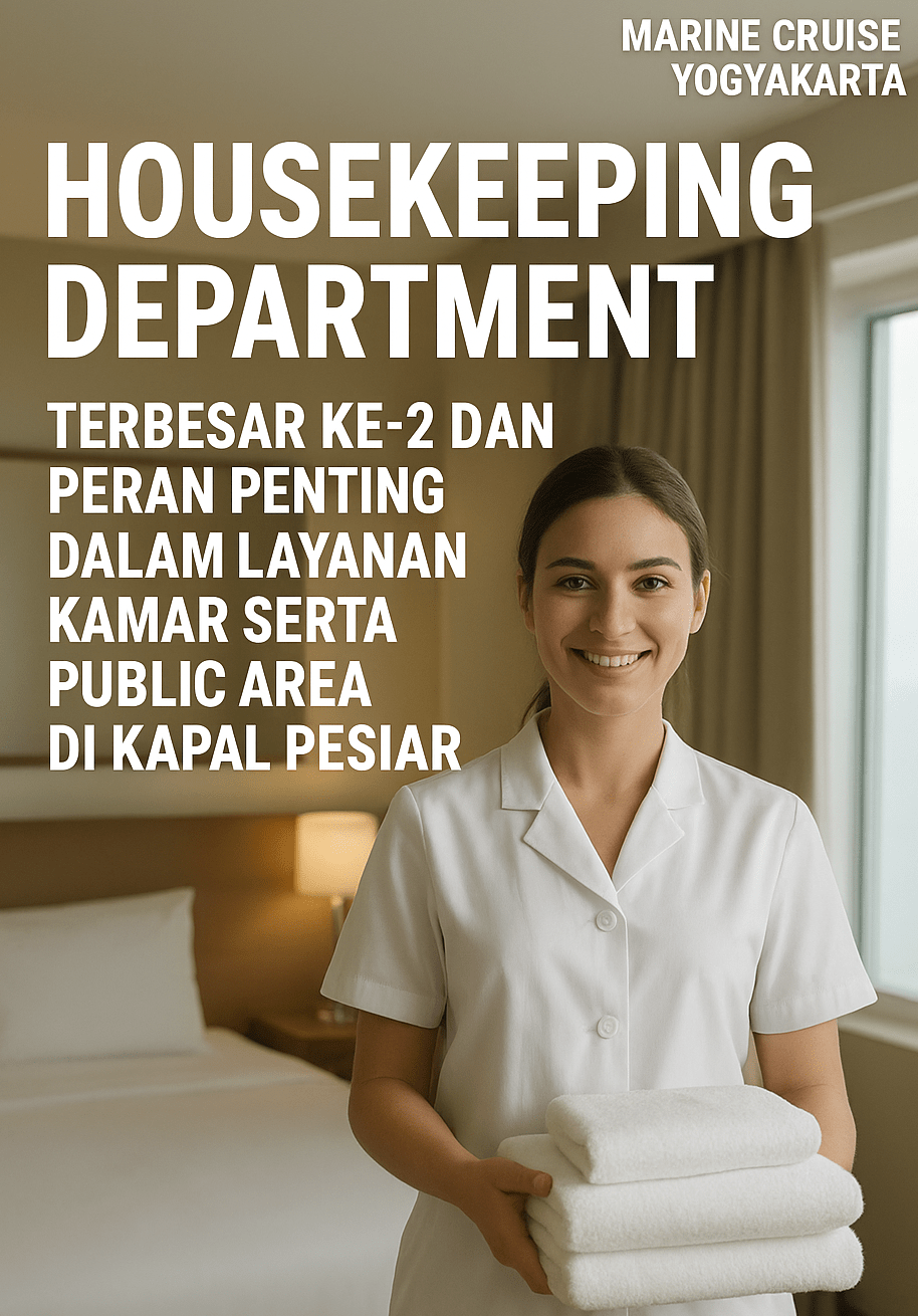Housekeeping Department di Kapal Pesiar-Tim Terbesar ke-2