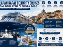 8 Kapal Celebrity Cruises Resmi Berlayar di Eropa 2026-Membuka Peluang Karier Maritim Internasional