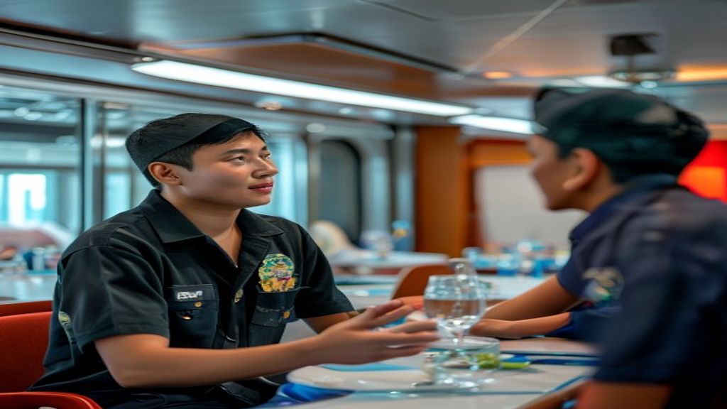 Kursus bahasa Inggris untuk pekerja kapal pesiar