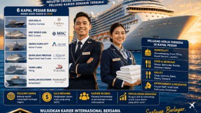 6 Kapal Pesiar Baru Siap Beroperasi pada 2026