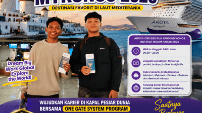 AROYA Cruises Perluas Pelayaran Mykonos 2026