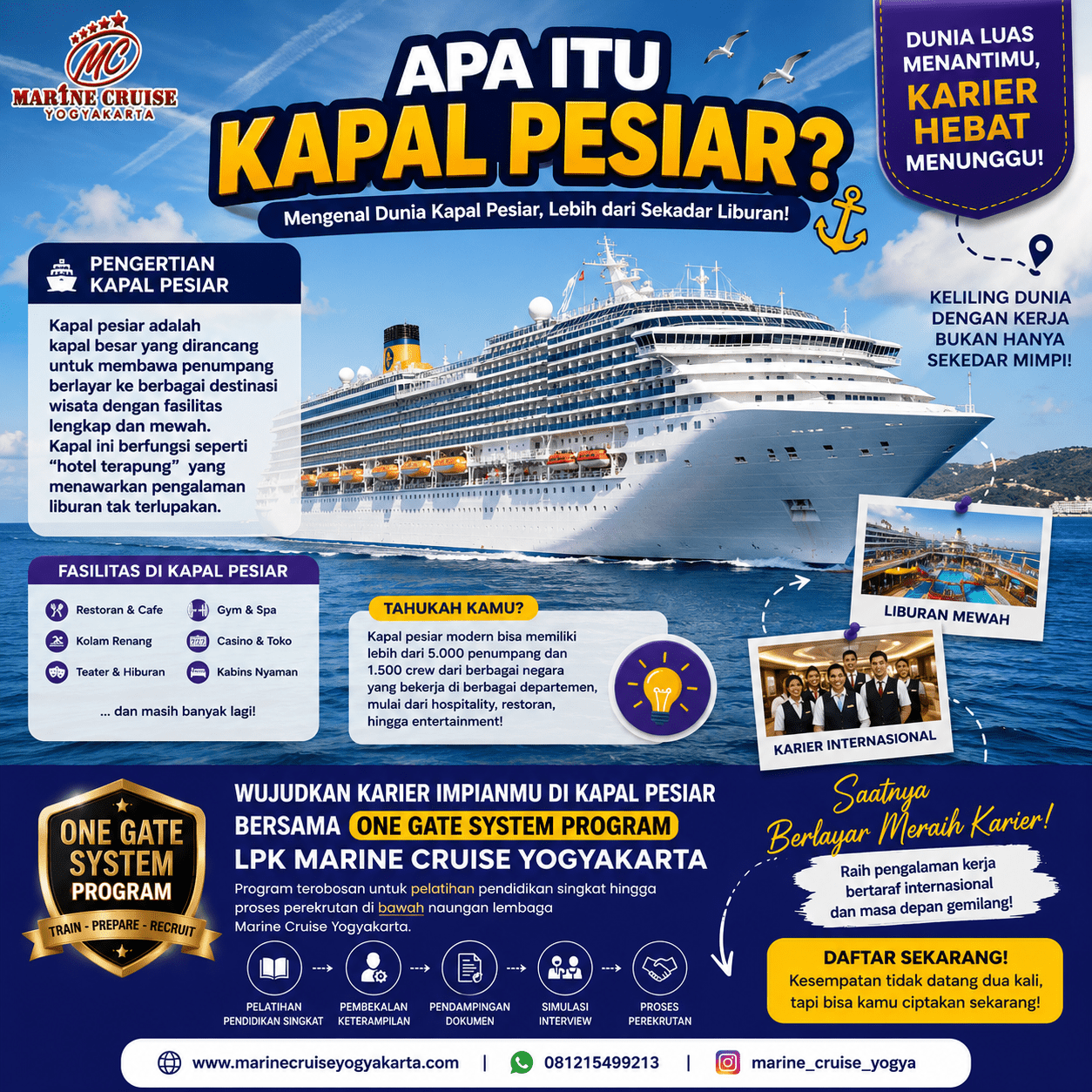 Apa Itu Kapal Pesiar dan Cara Memilih yang Tepat