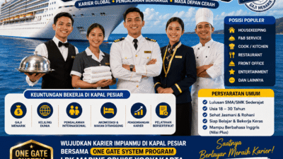 Bekerja di Kapal Pesiar: Jawaban soal Gaji, Visa, dan Tantangan