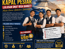 Dream Jadi Deckhand: Cara Kerja di Kapal Pesiar Lulusan SMA