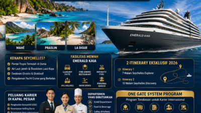 Emerald Luncurkan 2 Pelayaran Seychelles dengan Emerald Kaia-Hadirkan Luxury Yacht Cruise dan Peluang Karier Internasional