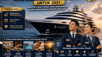 Four Seasons pesan kapal pesiar ke-3 untuk 2031