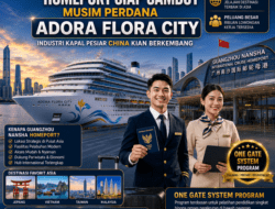 Guangzhou Nansha Homeport Siap Sambut Adora Flora City-Industri Kapal Pesiar Asia Semakin Berkembang