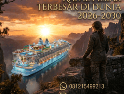 Menyelami Fasilitas Mewah di kapal pesiar terbesar di dunia 2026-2030