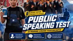 Public Speaking Test di Marine Cruise Yogyakarta Tahap Akhir Proses Pelatihan