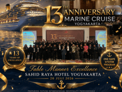 13 Tahun Anniversary Marine Cruise Yogyakarta-Rayakan Perjalanan Inspiratif Bersama Table Manner di Sahid Hotel Yogyakarta