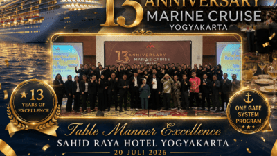 13 Tahun Anniversary Marine Cruise Yogyakarta-Rayakan Perjalanan Inspiratif Bersama Table Manner di Sahid Hotel Yogyakarta