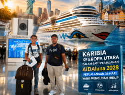 AIDAluna 2028-Rute Kapal Pesiar Karibia ke Eropa Utara & Peluang Kerja Cruise