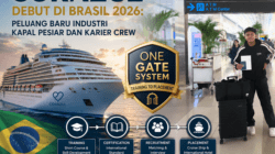 Corazul Bersiap Debut di Brasil-Babak Baru Industri Kapal Pesiar dan Peluang Karier Global