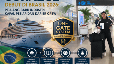 Corazul Bersiap Debut di Brasil-Babak Baru Industri Kapal Pesiar dan Peluang Karier Global
