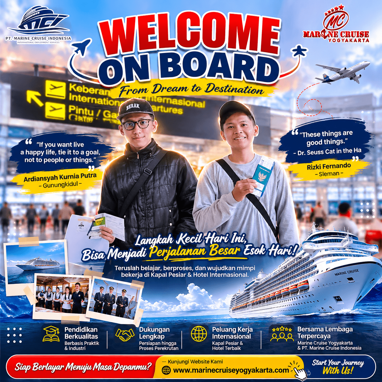 Crown Princess World Cruise 2026-Inspirasi Karier Kapal Pesiar Keliling Dunia