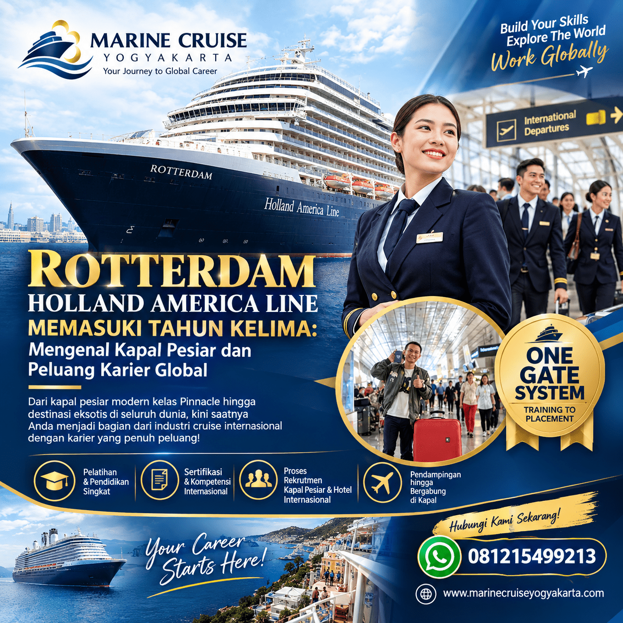 MS Rotterdam-Lima Tahun Berlayar Membawa Standar Baru