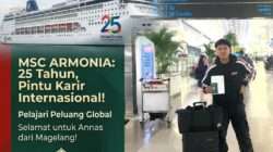 MSC Armonia Rayakan 25 Tahun Perjalanan-Industri Kapal Pesiar Global Semakin Membuka Peluang Karier Internasional