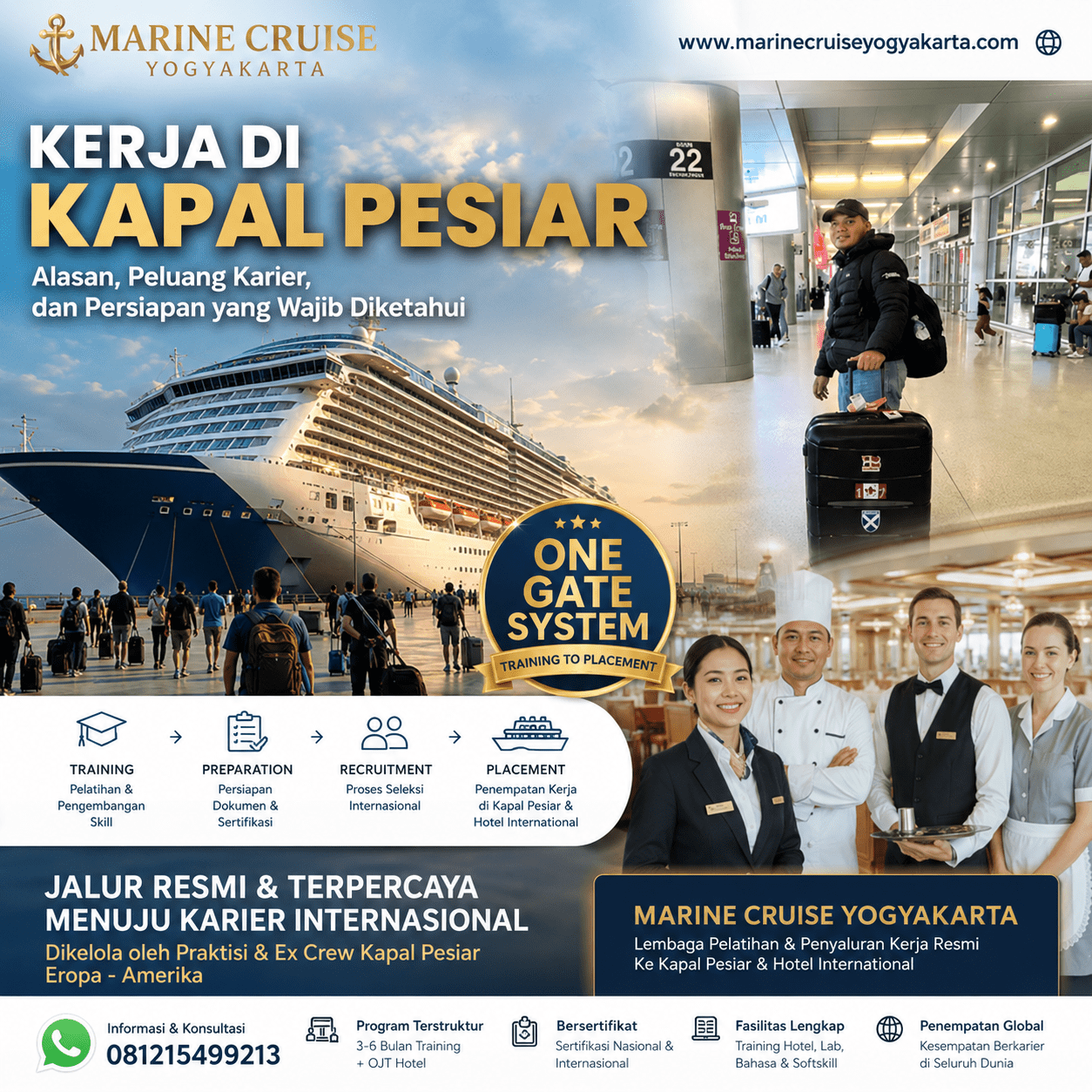 Mengapa Bekerja di Kapal Pesiar Jadi Impian Banyak Orang
