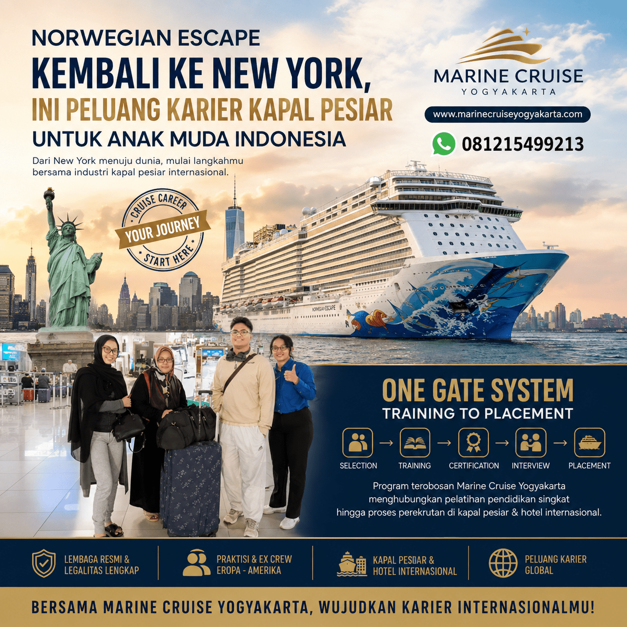 Norwegian Escape Kembali ke New York-Sinyal Besar bagi Industri