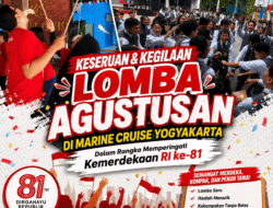 Serunya Lomba Agustusan di Marine Cruise Yogyakarta-Semangat Merdeka, Kompak, dan Penuh Tawa