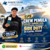 Dari Crew Pemula hingga Mendapat Side Duty di Kapal Pesiar