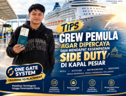 Dari Crew Pemula hingga Mendapat Side Duty di Kapal Pesiar-Begini Cara Memulainya