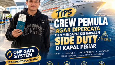 Dari Crew Pemula hingga Mendapat Side Duty di Kapal Pesiar-Begini Cara Memulainya