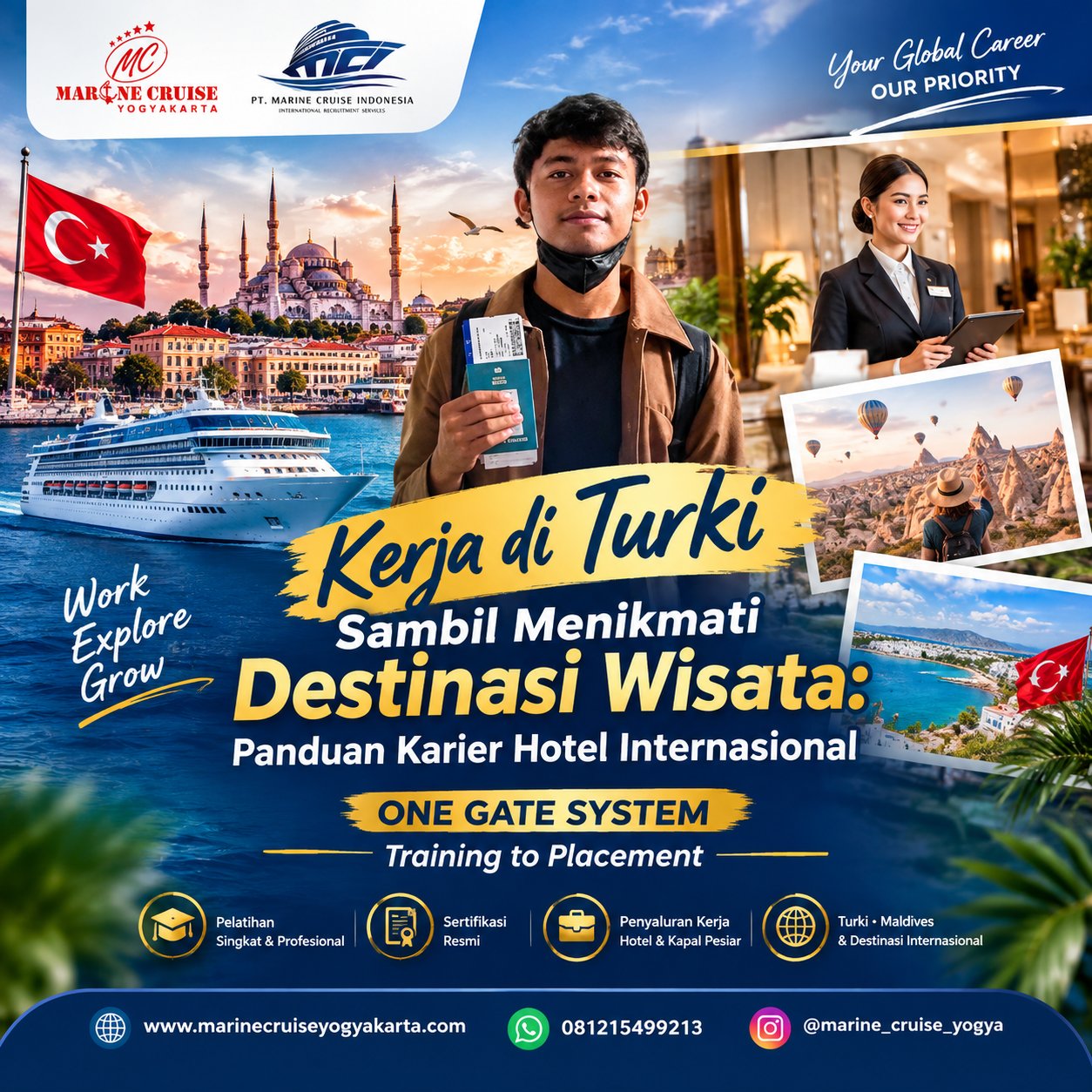 Kerja Sambil Menikmati Keindahan Turki-Peluang Karier di Hotel