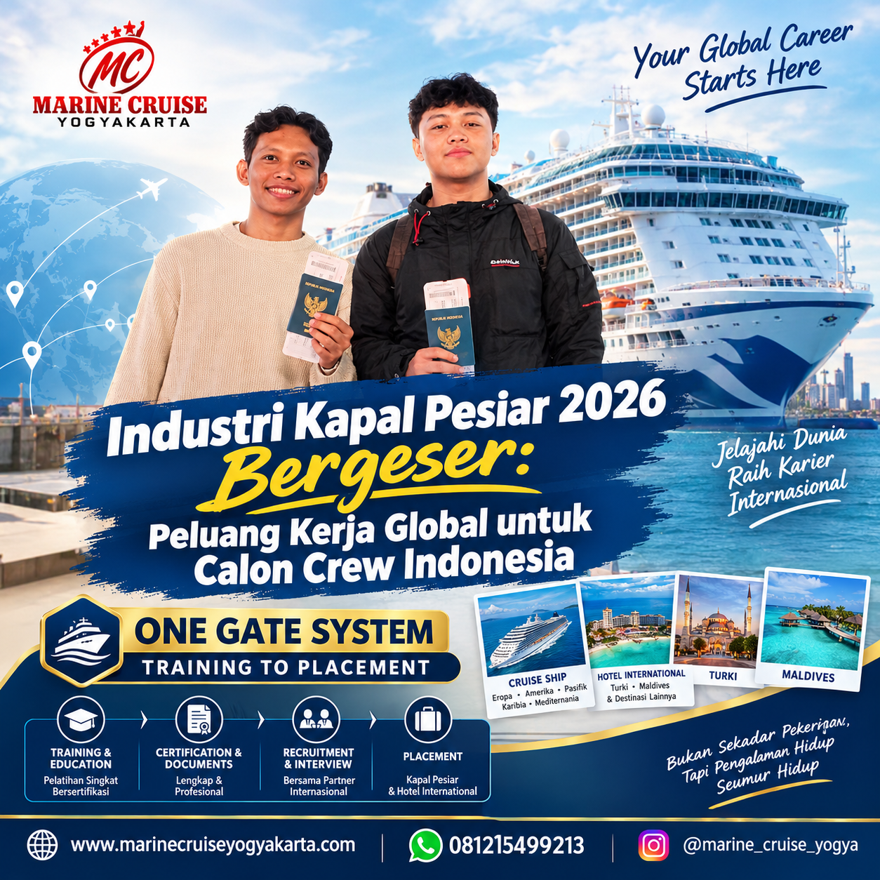 Peta Baru Industri Kapal Pesiar 2026 Rute Bergeser-Peluang Karier