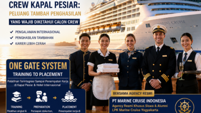 Side Duty Crew Kapal Pesiar
