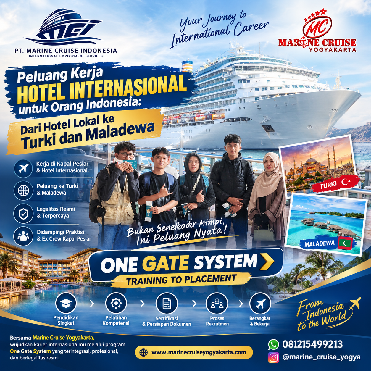 Dari Hotel Lokal ke Resort Internasional-Apakah Pengalaman Kerja di Indonesia Bisa Membuka Jalan ke Turki dan Maladewa?