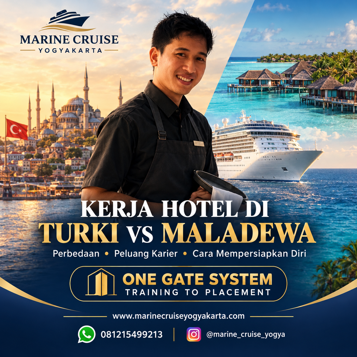 Turki vs Maladewa-2 Negara 2 Gaya Hidup-Mana yang Cocok untuk Karier Hospitality?