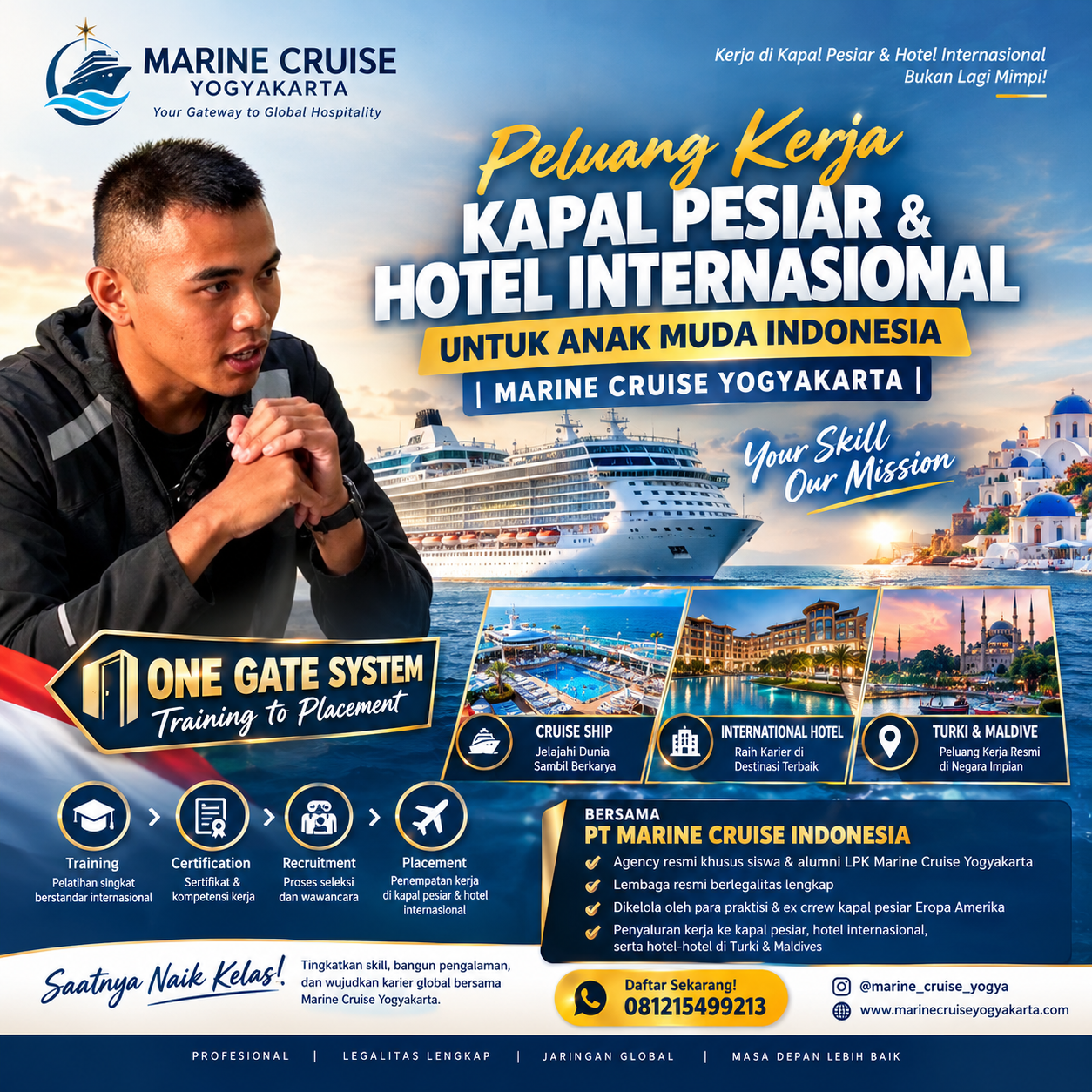🔥 Anak Muda Saatnya Naik Kelas-Bangun Skill Buka Jalan ke Hospitality Internasional